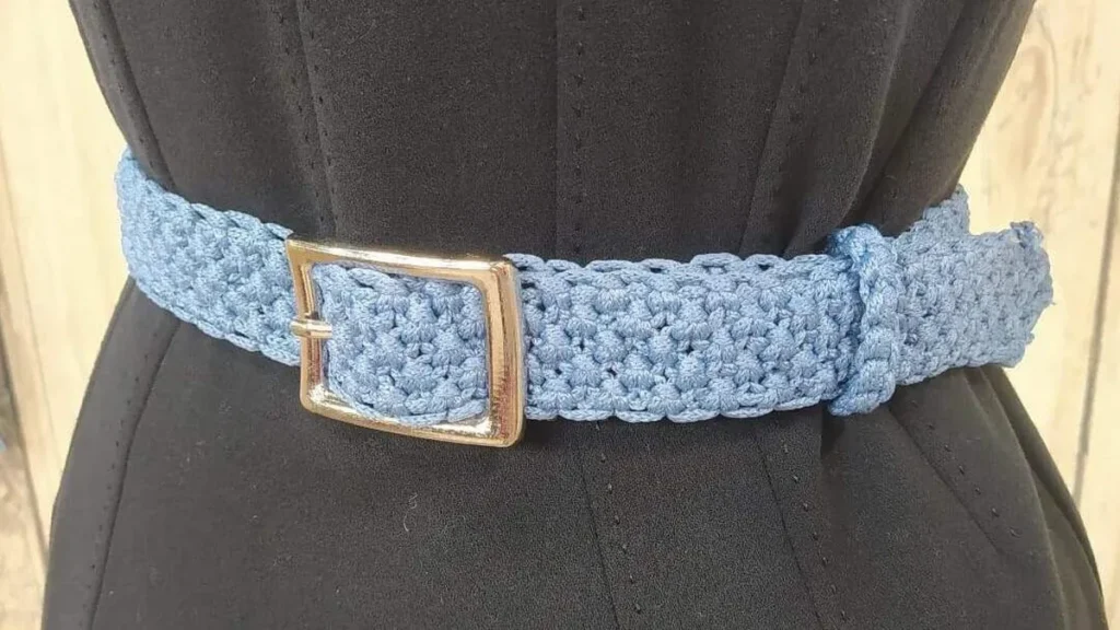 Imagem cinto em macrame faca voce mesmo do artigo Cinto em macramê - Faça Você Mesmo