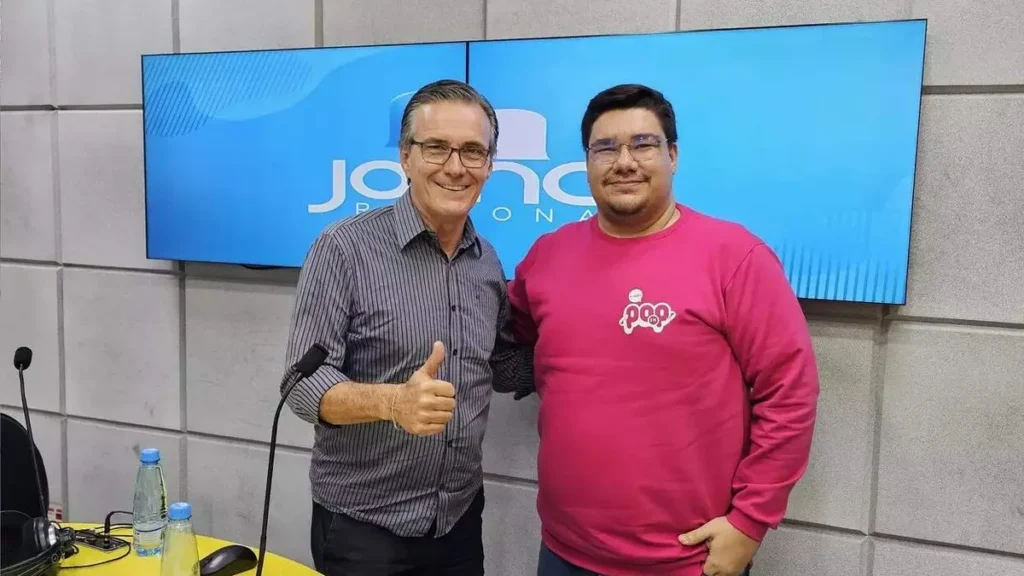 Imagem Marcus Soliva no Jornal Regional do artigo Prefeito de Guaratinguetá fala sobre conquistas e desafios da cidade