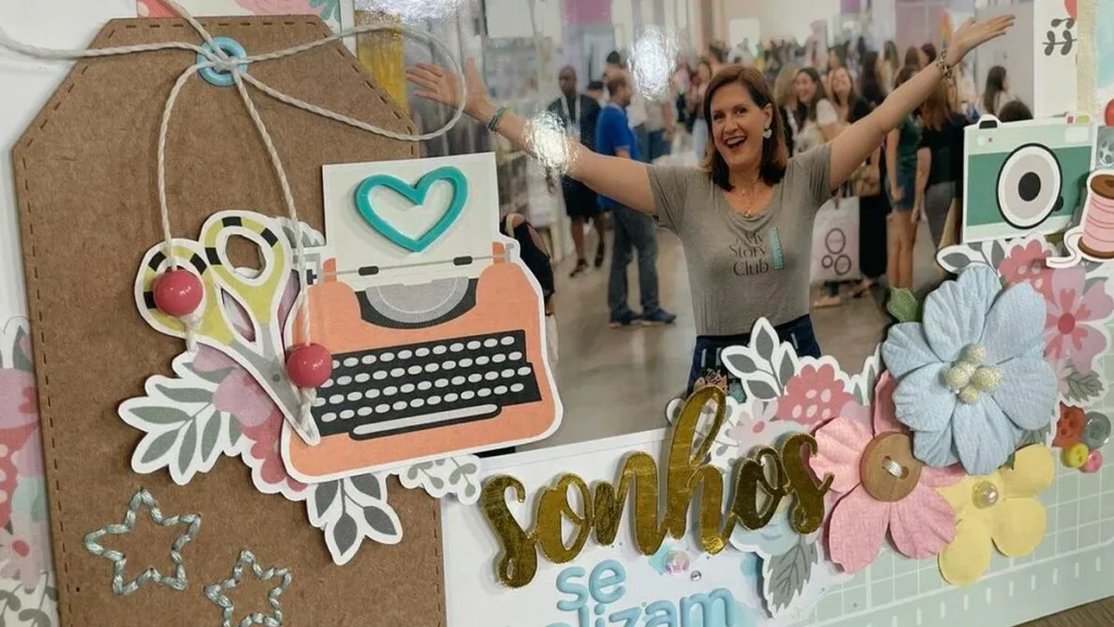 Imagem tag com bordado em papel faca voce mesmo do artigo Tag com Bordado - Faça Você Mesmo