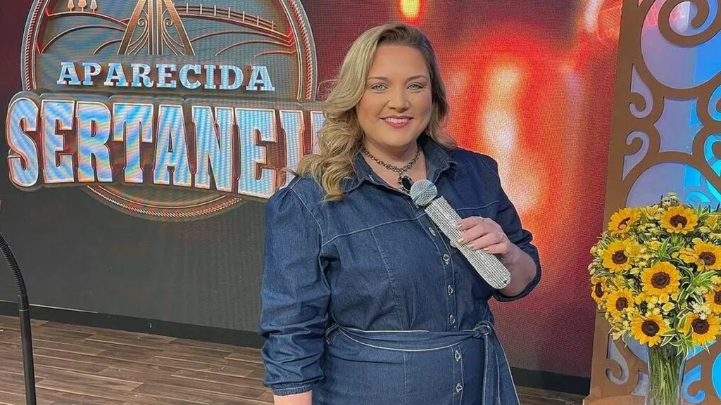 Imagem Mariangela Zan Producao TV Aparecida do artigo Sarajane e Adryana Ribeiro animam o arraiá do "Aparecida Sertaneja"