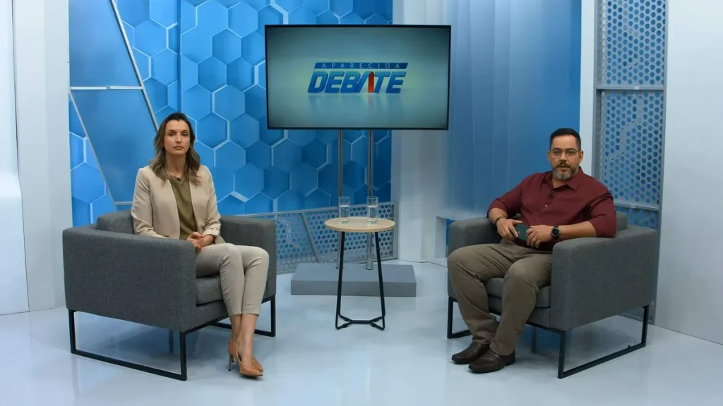 Imagem APD Escolas Reproducao TV Aparecida 6 do artigo "Aparecida Debate" destaca a segurança nas escolas do Brasil
