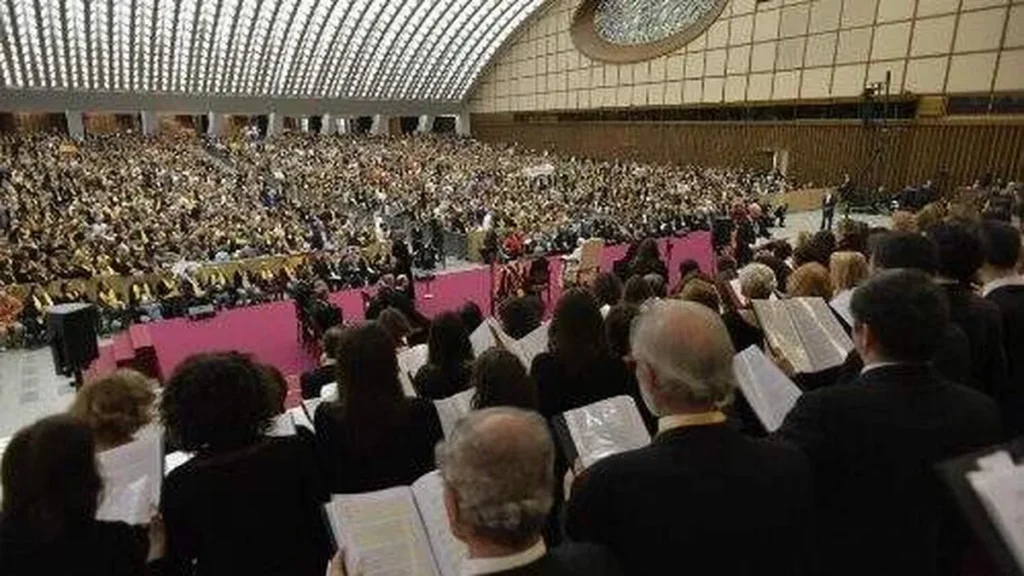 Imagem Encontro de Corais com o Papa 2018 do artigo Corais do mundo inteiro se encontram com o Papa neste mês