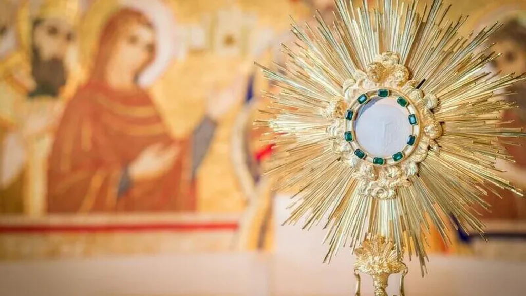 Imagem Eucaristia Coracao Eucaristico do artigo A devoção redentorista ao Coração Eucarístico de Jesus
