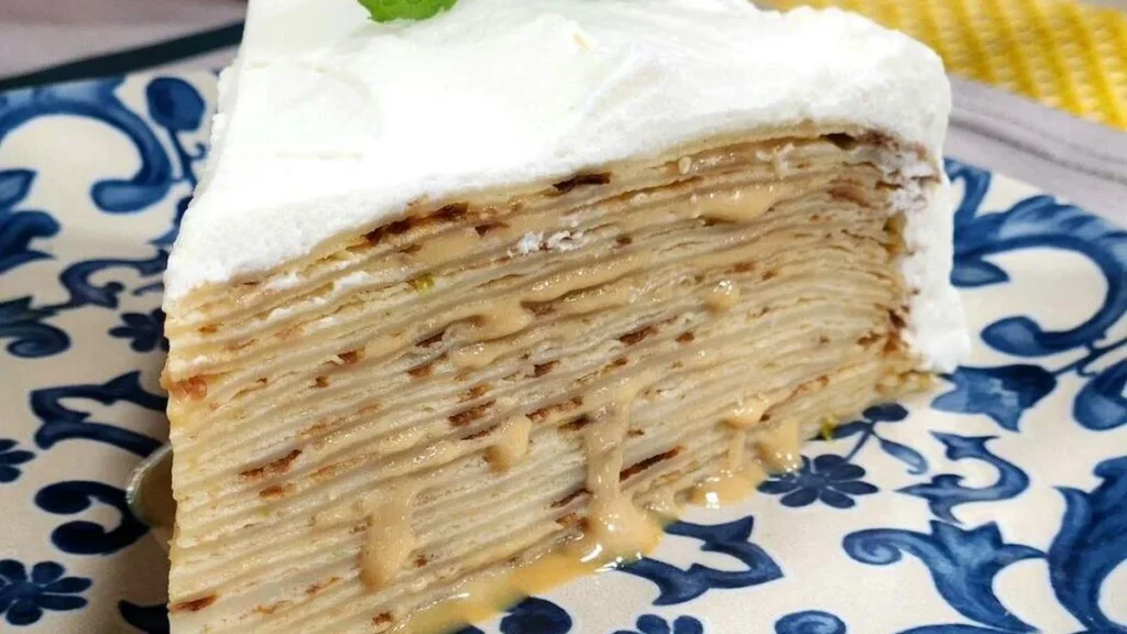 Imagem bolo crepe sar do artigo Bolo de Crepe em Camadas – Santa Receita