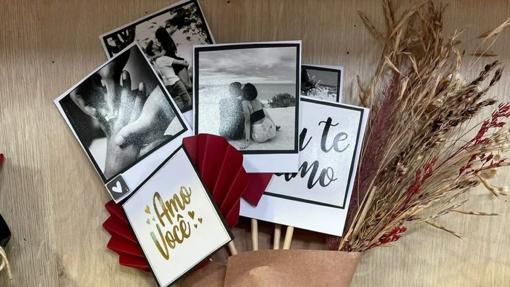 Imagem buque de fotos em papel faca voce mesmo do artigo Buquê de fotos em papel - Faça Você Mesmo