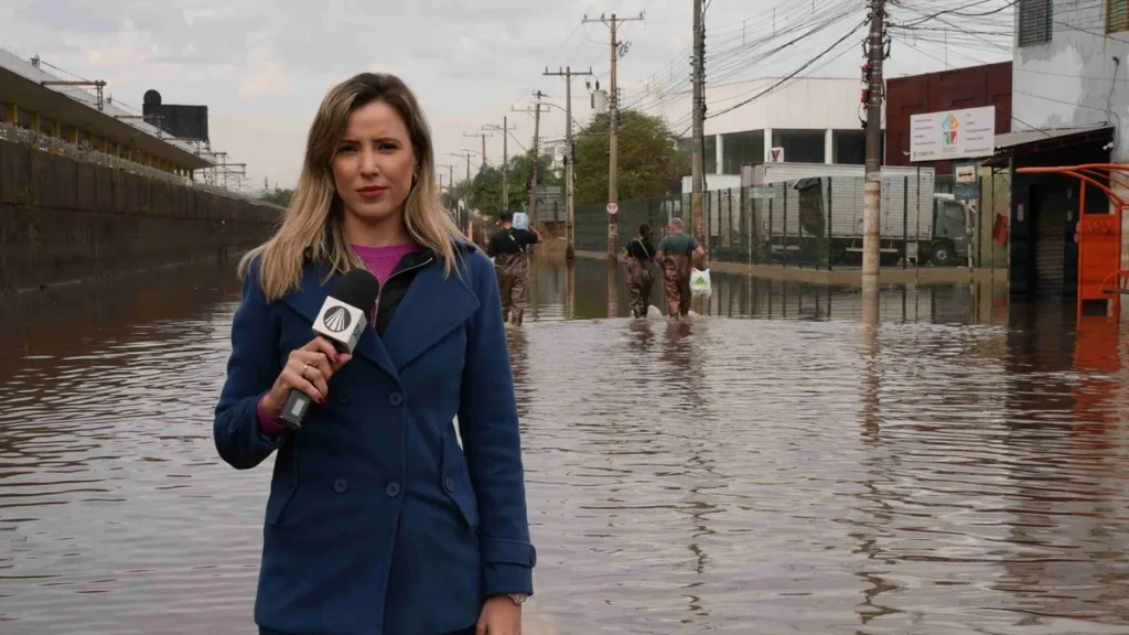 Imagem camila morais desafios da igreja RS do artigo Camila Morais conta ao A12 os bastidores da tragédia no Rio Grande do Sul