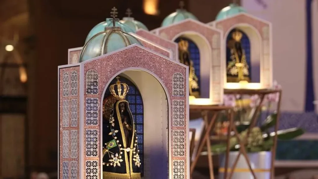 Imagem Capelinhas do Projeto Aparecida pelo Brasil do artigo Representantes perseveram na missão evangelizadora em 25 anos da Família dos Devotos