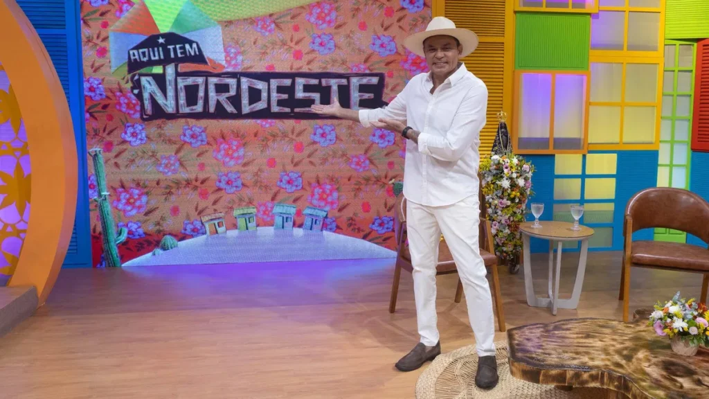 Imagem Frank Aguiar Joao Athaide TV Aparecida do artigo Forró e xote animam o "Aqui Tem Nordeste" da TV Aparecida