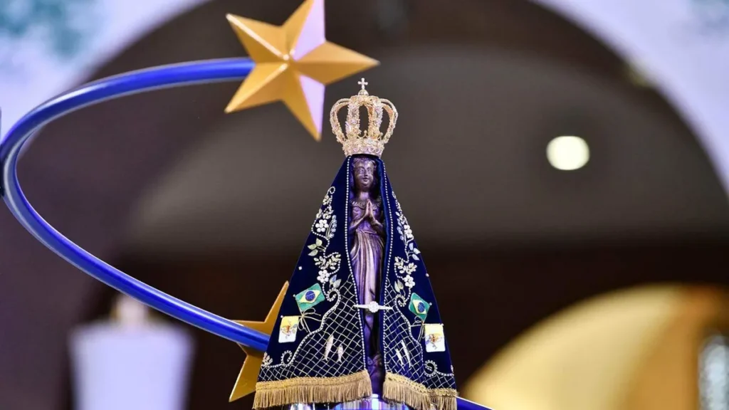 Imagem Nossa Senhora Aparecida do artigo Aprenda a cantar o Hino Oficial da Novena e Festa da Padroeira