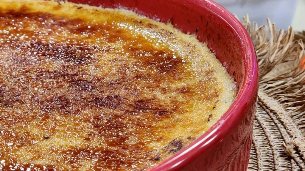 Imagem pudim de maracuja santa receita do artigo Pudim de Maracujá Brullé - Santa Receita