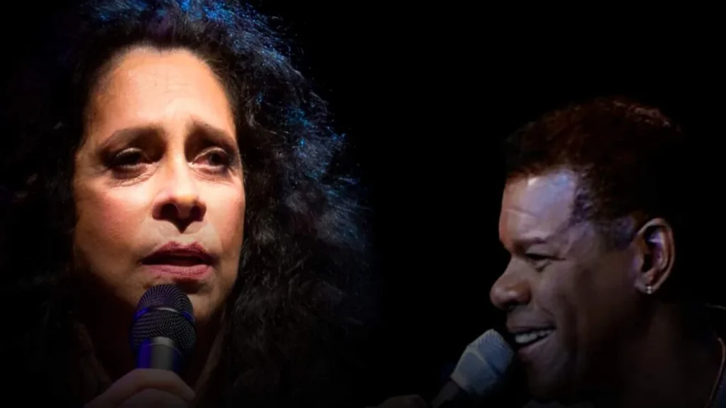 Imagem Gal Costa e Emilio Santiago do artigo Grandes Vozes da MPB: Emílio Santiago e Gal Costa