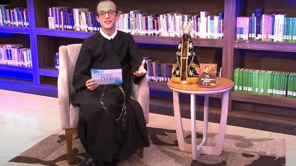 Imagem escola de maria do artigo O amor de São Geraldo Majela por Maria: A humildade - Rainha das Virtudes