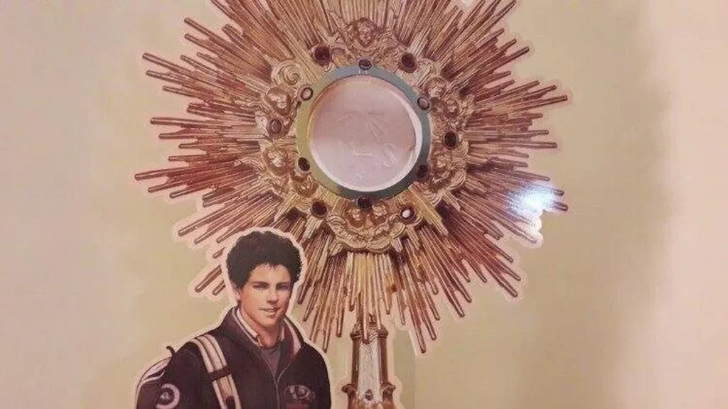 Imagem Carlo Acutis do artigo Relíquia do Beato Carlo Acutis peregrina pela Alemanha