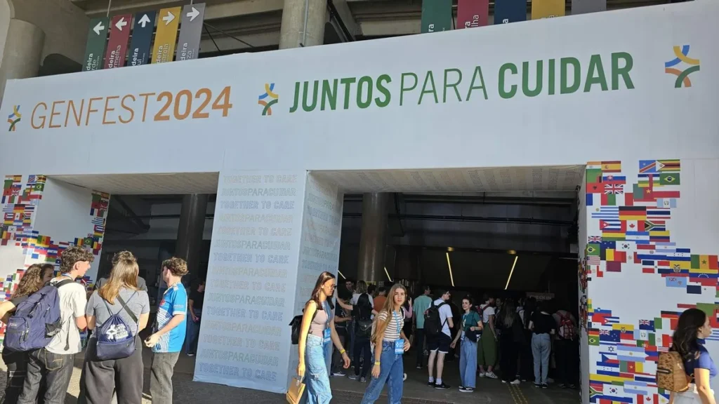Imagem Genfest 2024 do artigo Jovens de mais de 50 países participam do Genfest 2024, em Aparecida