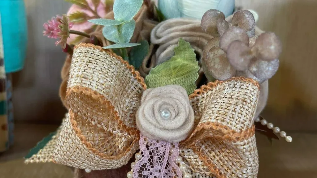 Imagem sache floral em feltro faca voce mesmo do artigo Sachê floral em feltro - Faça Você Mesmo