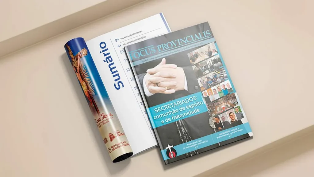 Imagem Revista Focus Provincialis do artigo “Focus Provincialis” destaca o trabalho dos Secretariados em vista da missão