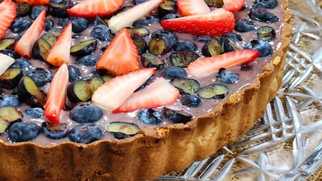 Imagem biscoito de cebola santa receita do artigo Torta de Canela com Mirtilo – Santa Receita