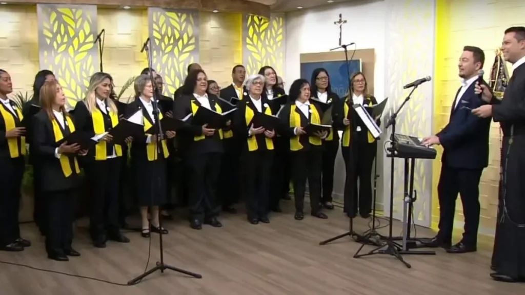 Imagem bencao da manha 2 do artigo Santuário Nacional comemora 50 anos de Sacerdócio de Dom Orlando Brandes