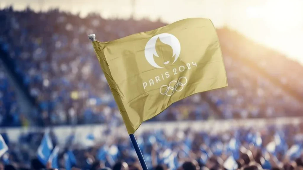 Imagem Bandeira de Paris do artigo Olimpíadas 2024: uma competição, um pedido de paz, uma unidade de fé