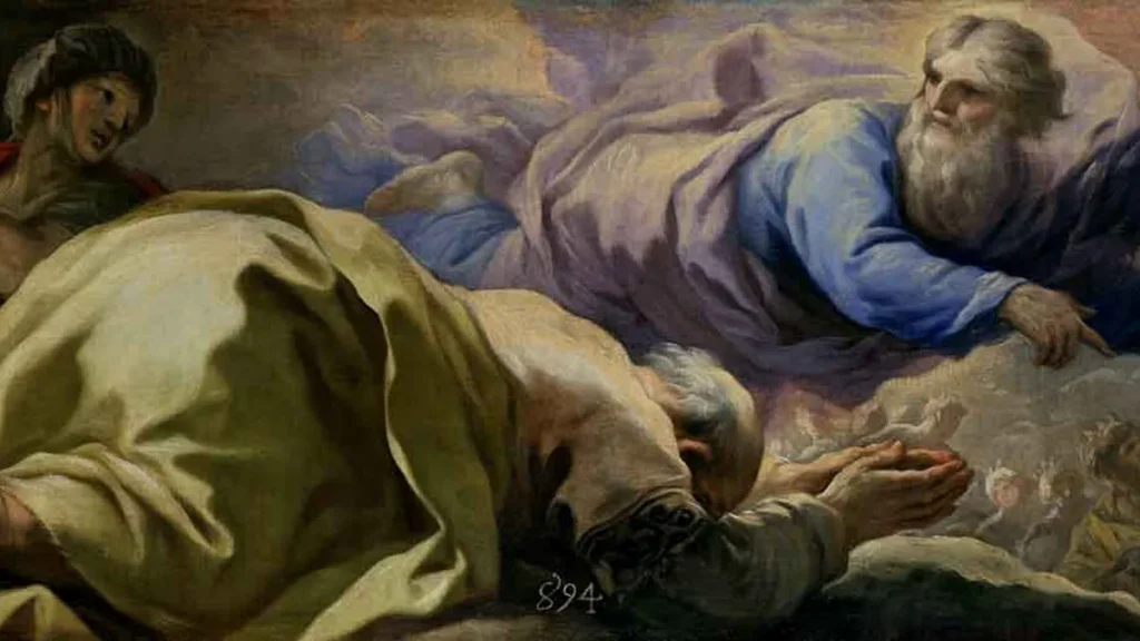 Imagem Abraao recebe a promessa de Deus do artigo “Em ti serão abençoadas todas as famílias da terra”