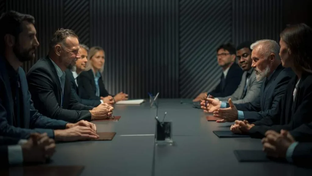 Imagem Politicos em reuniao do artigo Papa pede oração para “que os líderes políticos estejam a serviço de seu povo”