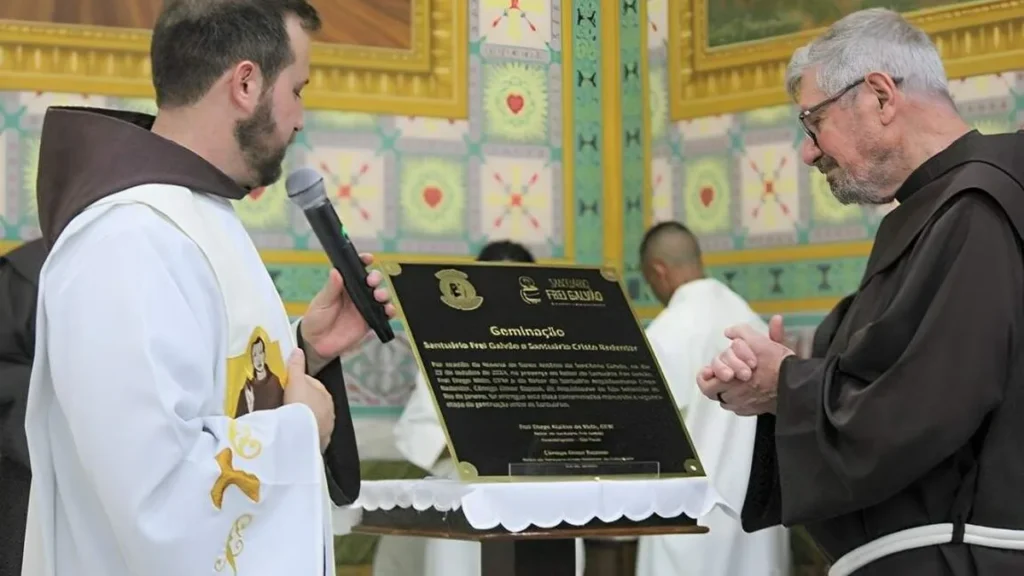 Imagem Geminacao Santuarios Frei Galvao e Cristo Redentor 1 do artigo Santuários de Frei Galvão e Cristo Redentor iniciam nova fase da geminação