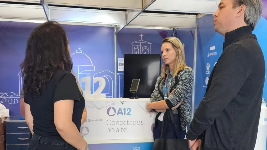 Imagem A12 na na ExpoCatolica e Techno Church do artigo A12 marca presença na ExpoCatólica e Techno Church em SP