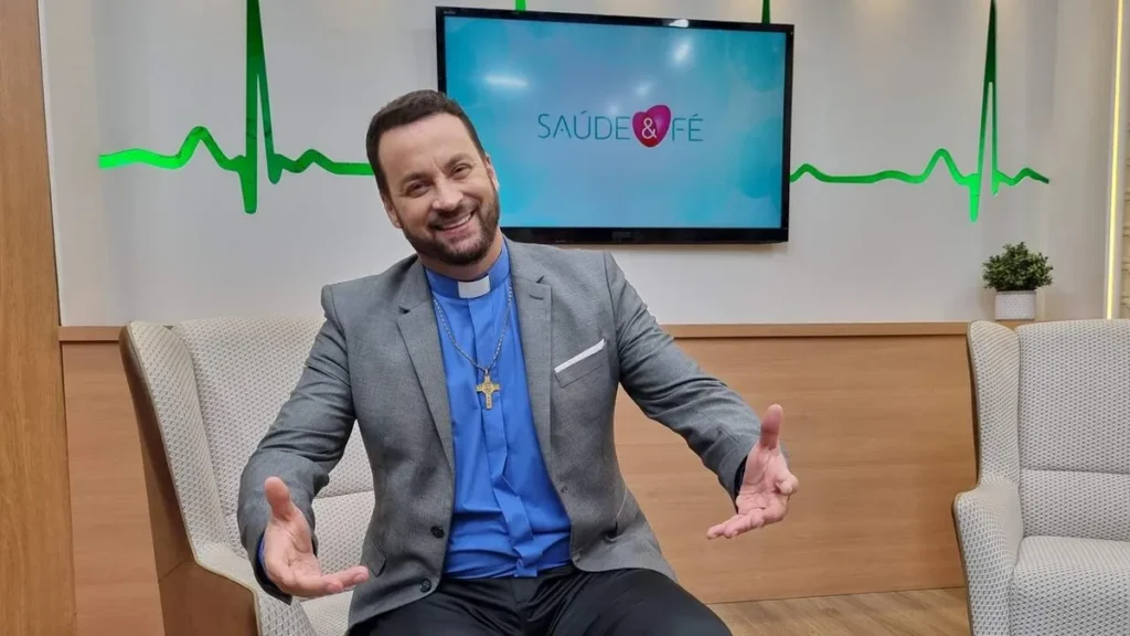 Imagem Frei Rinaldo Stecanela by Juana Tannus do artigo "Saúde e Fé” destaca o Julho Verde