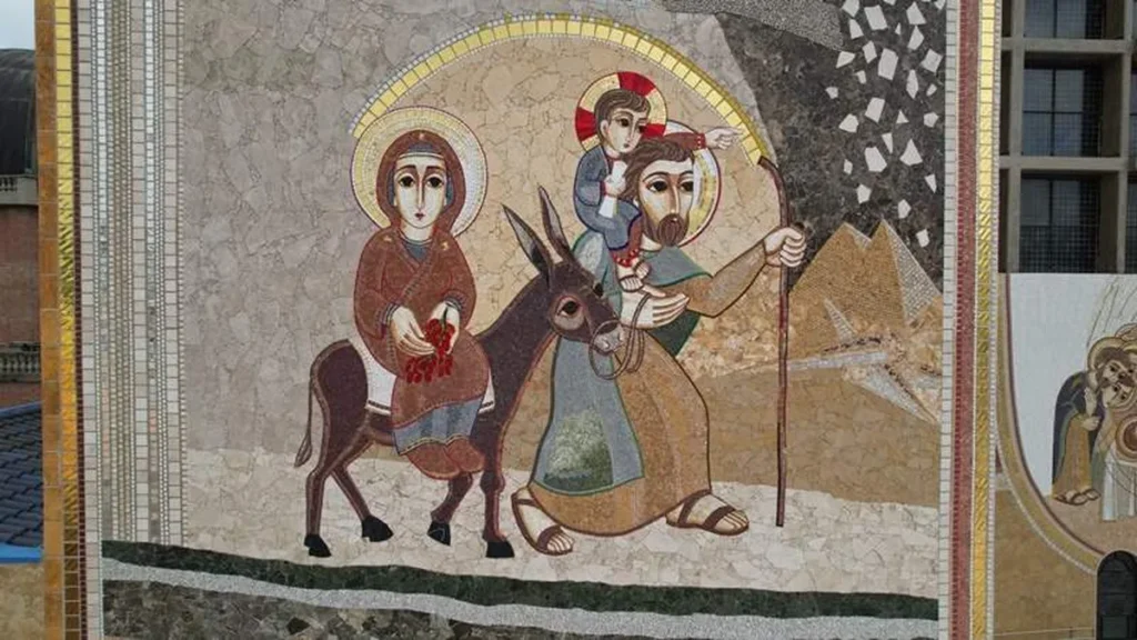 Imagem Fuga para o Egito do artigo A infância de Jesus