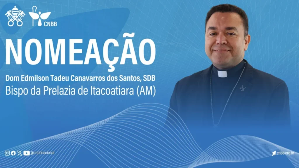 Imagem Nomeacao de bispos do artigo Papa nomeia novo bispo para a Diocese de Itacoatiara (AM)