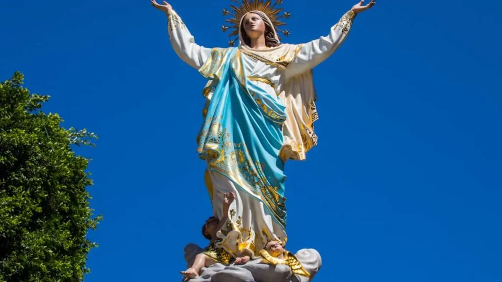 Imagem Virgem Maria do artigo Dogmas da Igreja: Assunção de Maria