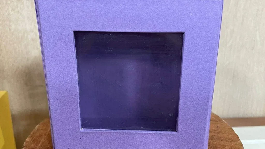 Imagem caixa docinhos com visor faca voce mesmo do artigo Caixa docinhos com visor - Faça Você Mesmo