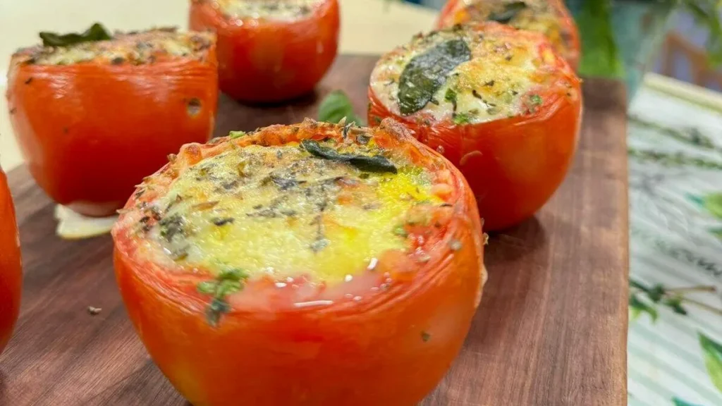 Imagem tomate e ovos ao forno santa receita do artigo Tomate e Ovos ao Forno - Santa Receita