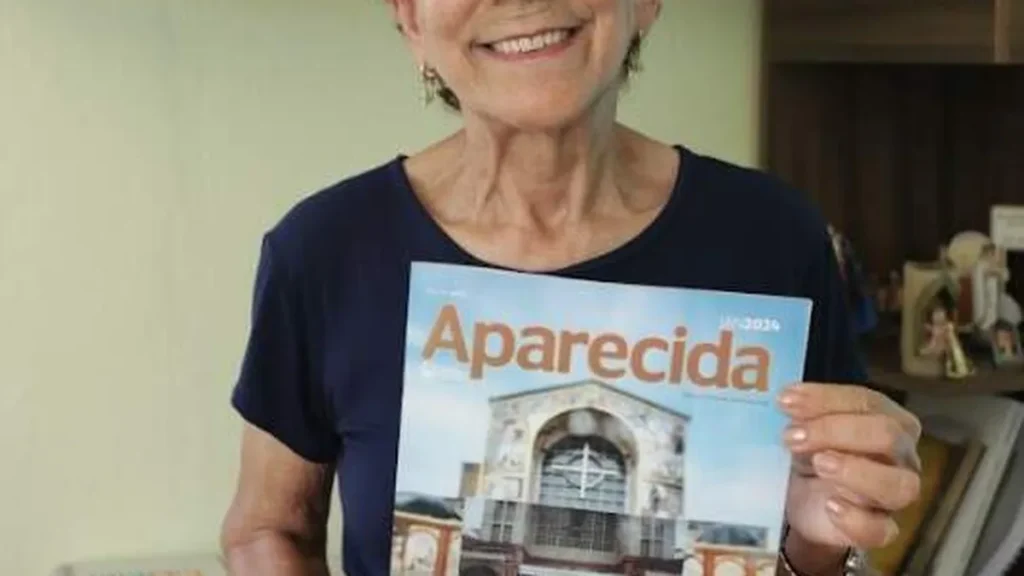 Olinda Azevedo encontrou forças na Revista de Aparecida para superar a perda do filho