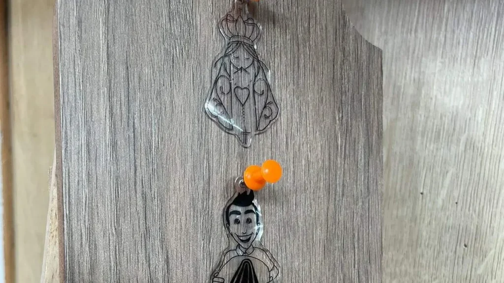 Imagem chaveiro de plastico faca voce mesmo do artigo Chaveiro de plástico - Faça Você Mesmo