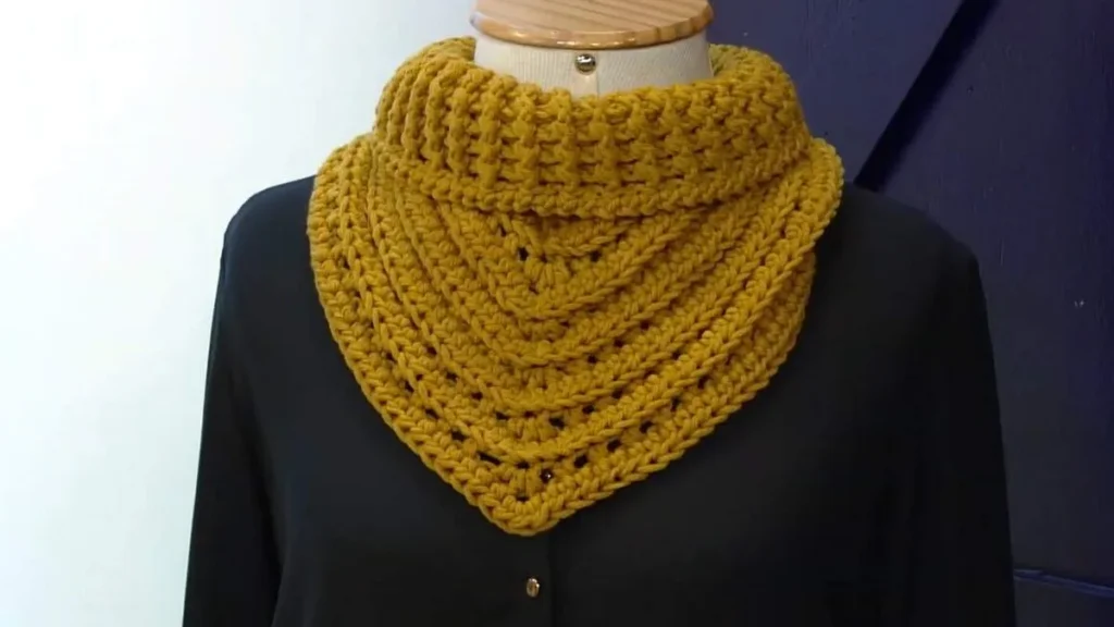 Imagem gola em croche faca voce mesmo do artigo Gola em crochê - Faça Você Mesmo