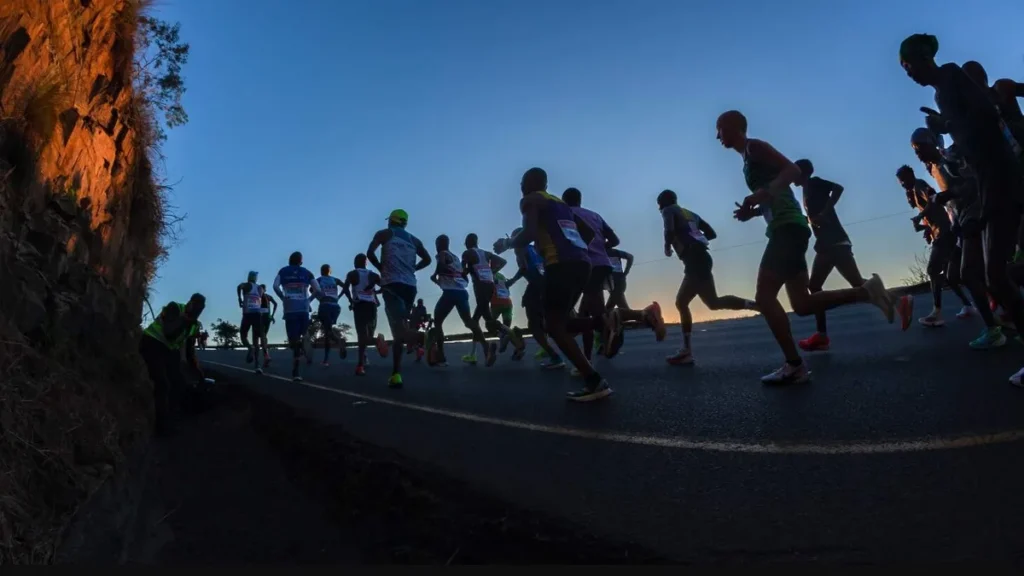 Imagem maratona do artigo O que uma corrida das Olimpíadas tem a ver com uma batalha