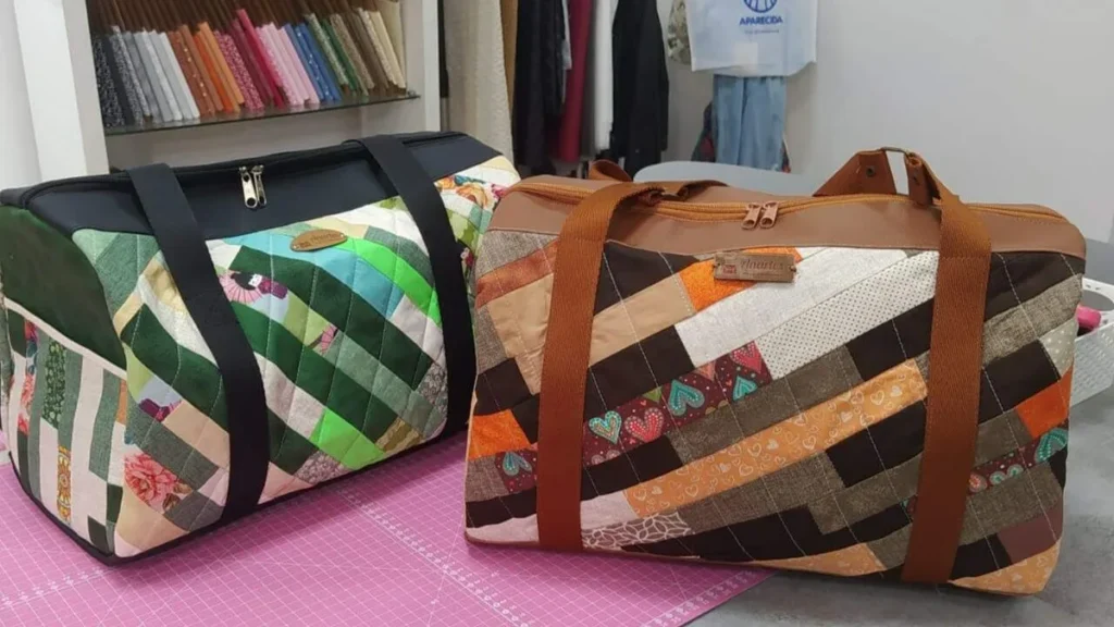 Imagem minicurso mala em patchwork do artigo Minicurso – Aula 1: Mala em Patchwork - Faça Você Mesmo