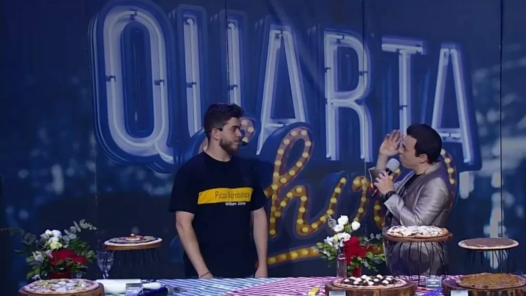 Imagem quarta show 21 08 do artigo Show ITALIANO com Tony Angeli e William Junior na pizza acrobática