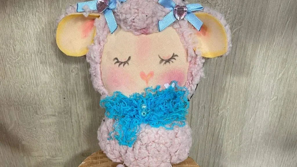 Imagem sache perfumado ovelhinha perola faca voce mesmo do artigo Sachê perfumado ovelhinha pérola - Faça Você Mesmo