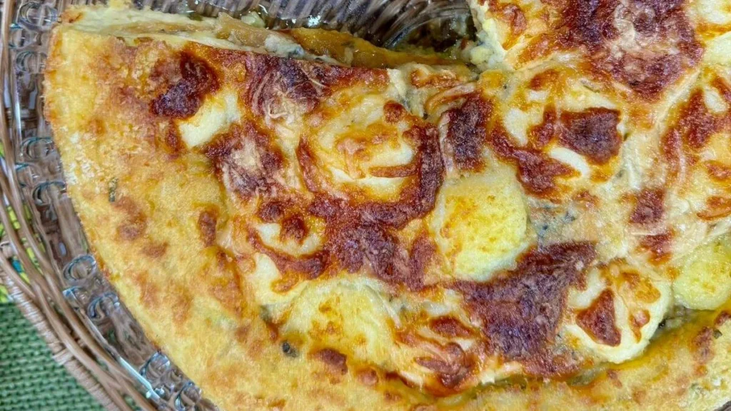 Imagem torta de batata com cebola santa receita do artigo Torta de Batata com Cebola - Santa Receita