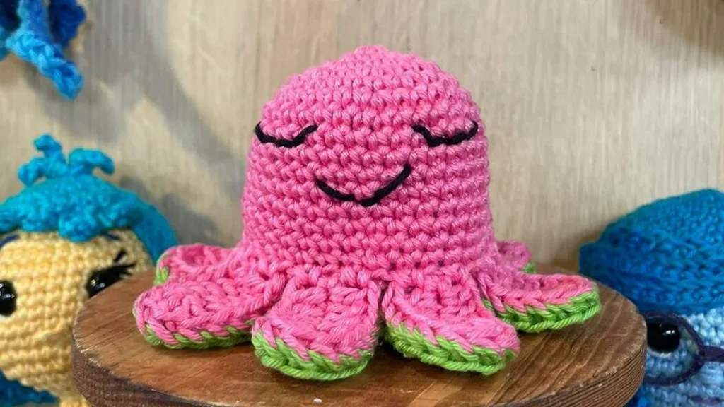 Imagem polvo do humor em amigurumi faca voce mesmo do artigo Polvo do humor em amigurumi - Faça Você Mesmo
