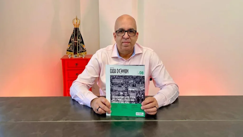 Imagem Padre Mauro Vilela do artigo Reveja: Diálogos reflete sobre o futuro na dimensão Política e Social