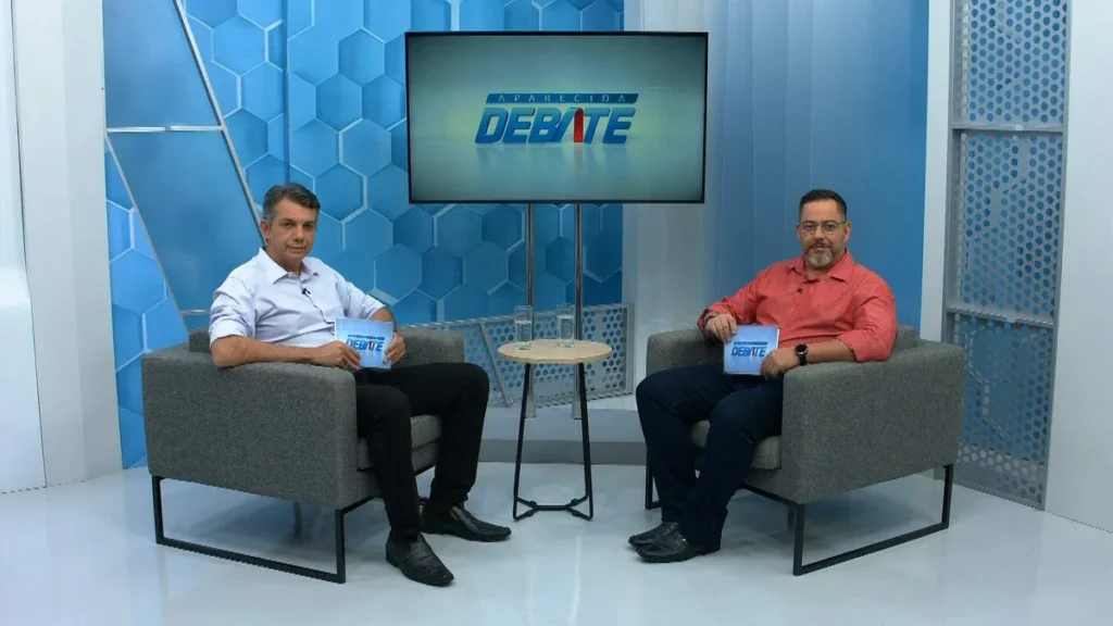 Imagem APD 10 9 Reproducao TV Aparecida 1 do artigo "Aparecida Debate" estreia série especial sobre as eleições municipais