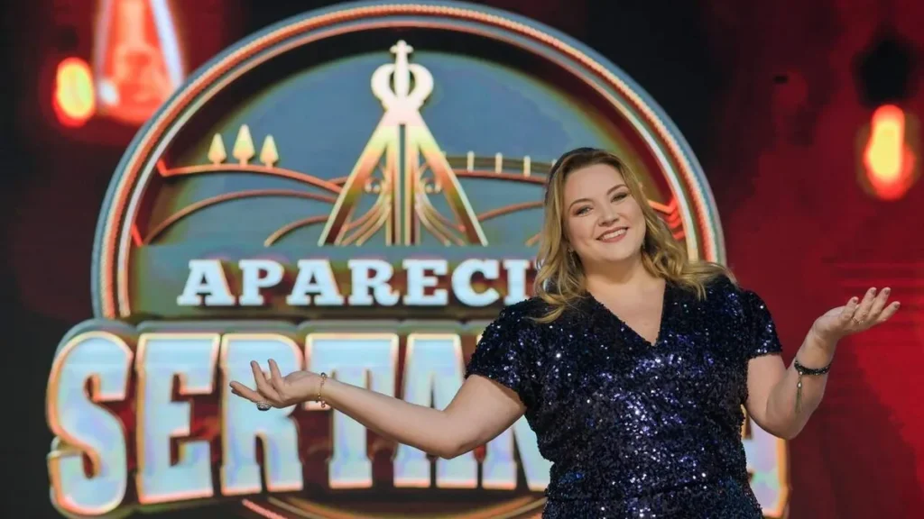 Imagem APS 9 9 Davi Barbosa TV Aparecida 1 do artigo Adriana Farias é destaque em especial comemorativo do "Aparecida Sertaneja"