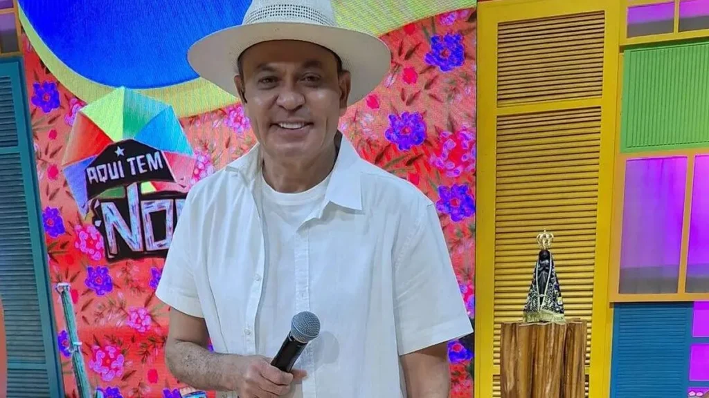 Imagem Frank Aguiar Producao TV Aparecida do artigo Ximbinha e Banda se apresentam no programa de Frank Aguiar