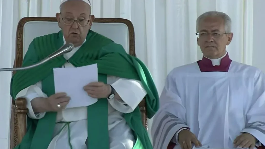 Imagem Papa Francisco discursa no Angelus em Papua Nova Guine 2024 do artigo Papa Francisco exorta abertura ao Evangelho e à paz em Papua-Nova Guiné