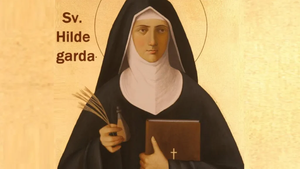Imagem Santa Hildegarda de Bingen do artigo Oração a Santa Hildegarda