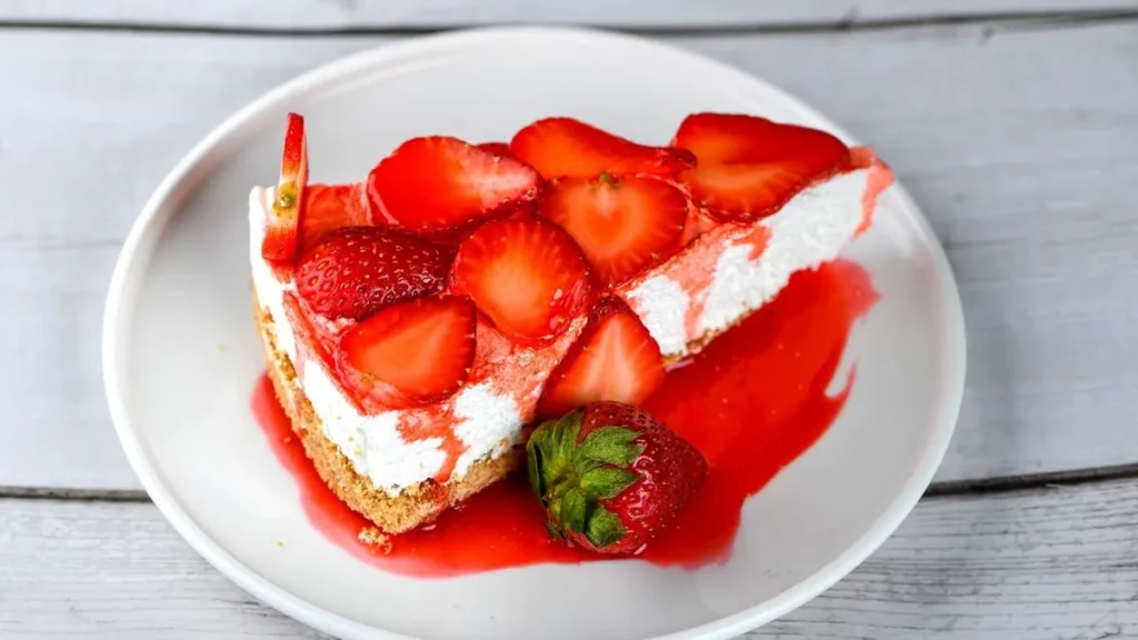Imagem Torta de morango do artigo Dias Mais Doces: Torta de Ricota com Morango