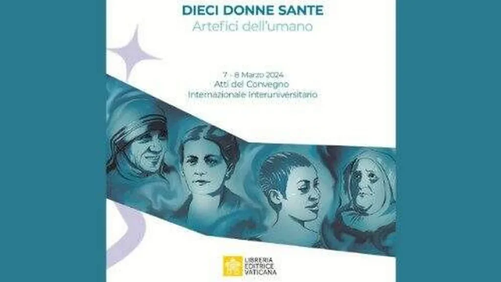 Imagem livro YDez mulheres santas artifices do der humanoY do artigo Livraria Editora Vaticana lança livro sobre dez mulheres santas